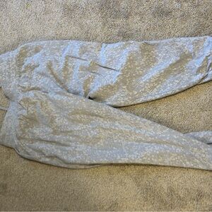 lululemon athletica Gray Patterned joggers with pockets